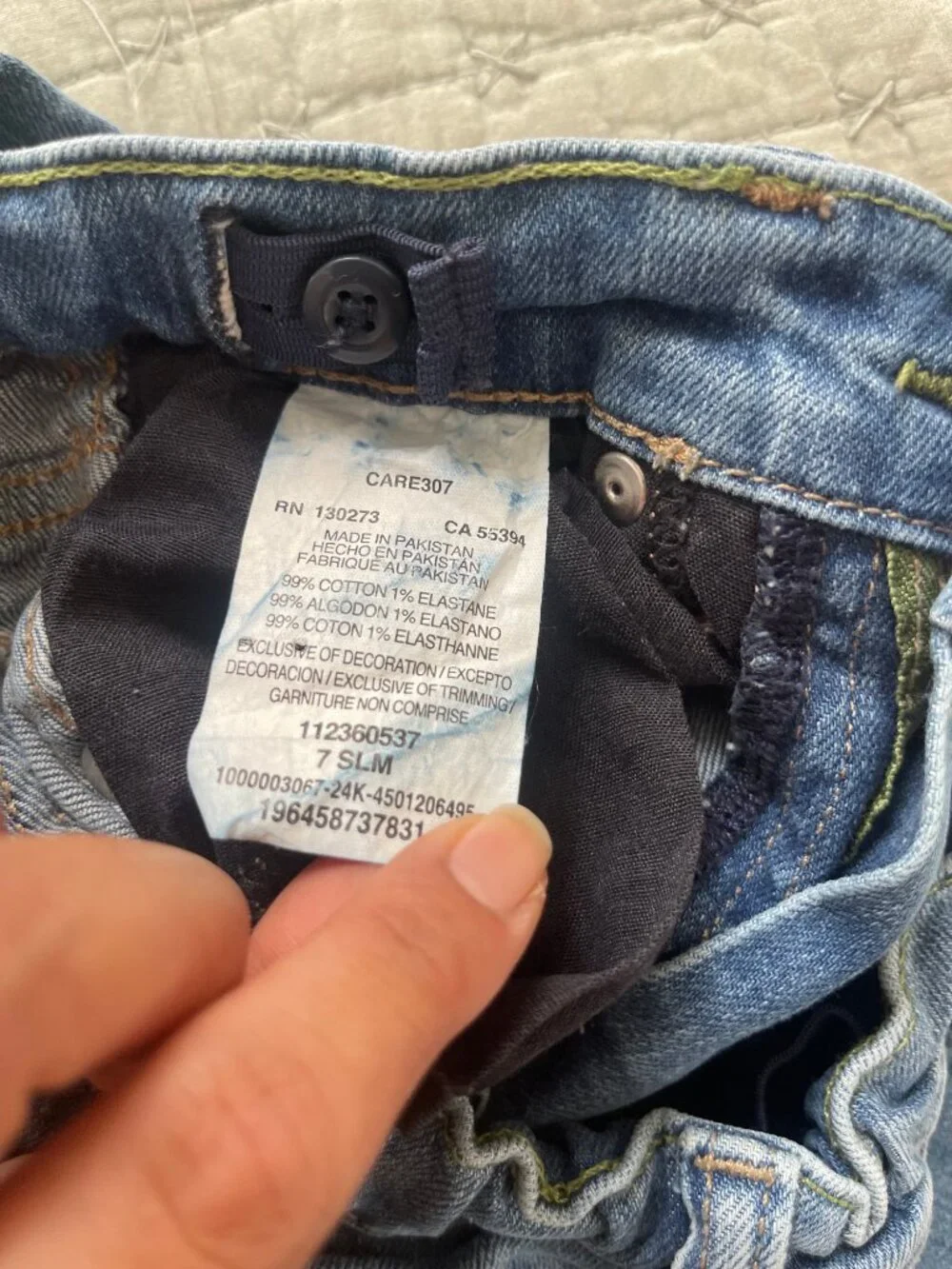 Wrangler’s Denim Jeans with Adjustable Waist